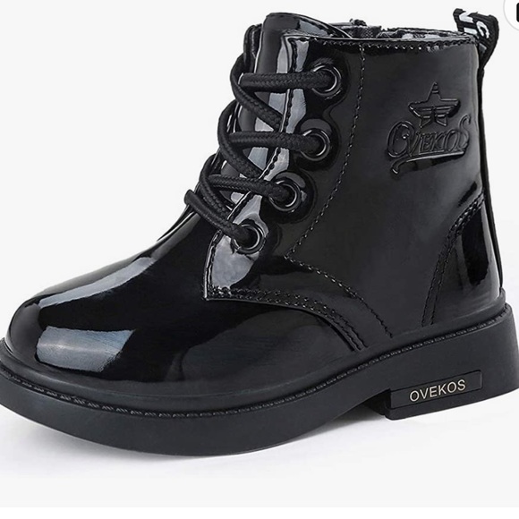 OVEKOS Girls Winter Snow Boots, size 8.5 Toddler - Picture 2 of 8